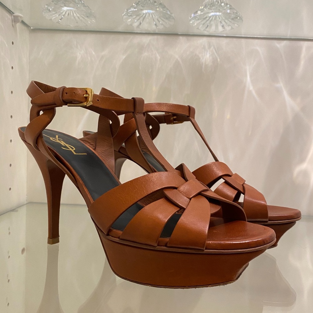 YSL tribute shoes